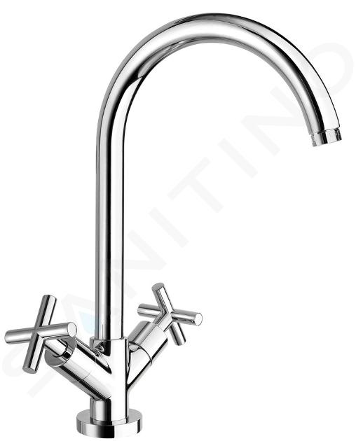 Sapho Reitano Rubinetteria Axia - Mitigeur monocommande de lavabo, chrome 509