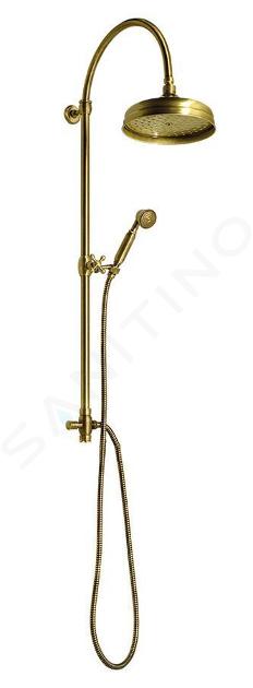 Sapho Reitano Rubinetteria Antea - Colonne de douche 200, pour raccord au robinet, bronze SET036