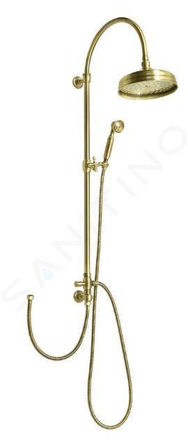 Sapho Reitano Rubinetteria Vanity - Set doccia 200, senza miscelatore, color bronzo SET066