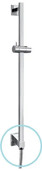 Sapho Nancy - Tuš šipka 60 cm, odvod vode, krom 1202-04