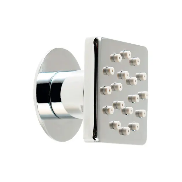 Sapho - Soffione doccia laterale 48x48 mm, cromo AB536