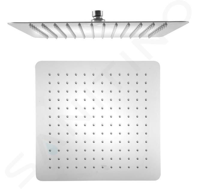 Sapho Slim - Douche de tête Slim, 300x300 mm, inox poli MS563