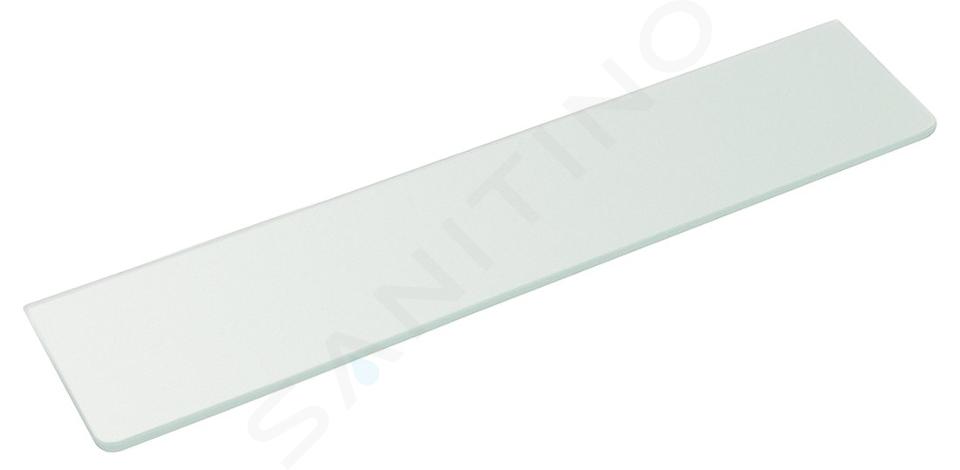 Sapho Accessori - Ripiano 70x10x1 cm, vetro lattiginoso 22483