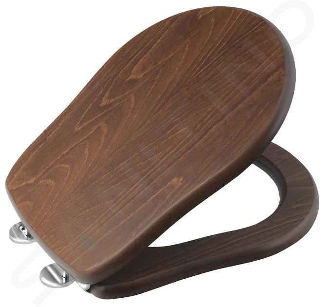 Sapho Kerasan Retro - Asiento de WC, nogal 109040