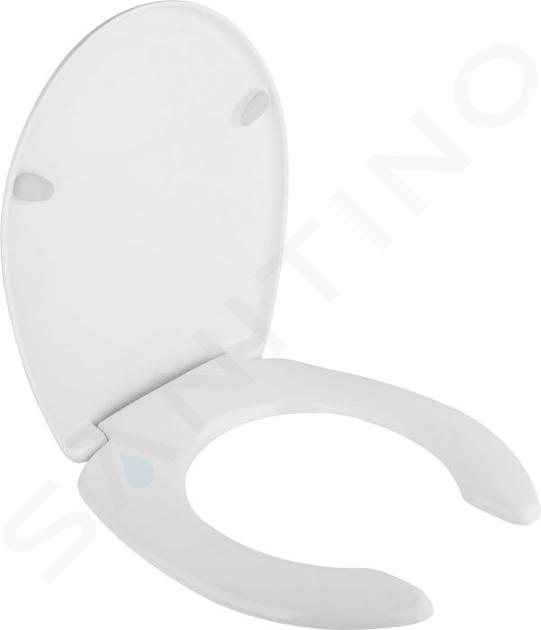 Sapho Uran Project - Abattant WC pour PMR, duroplast, blanc 1010