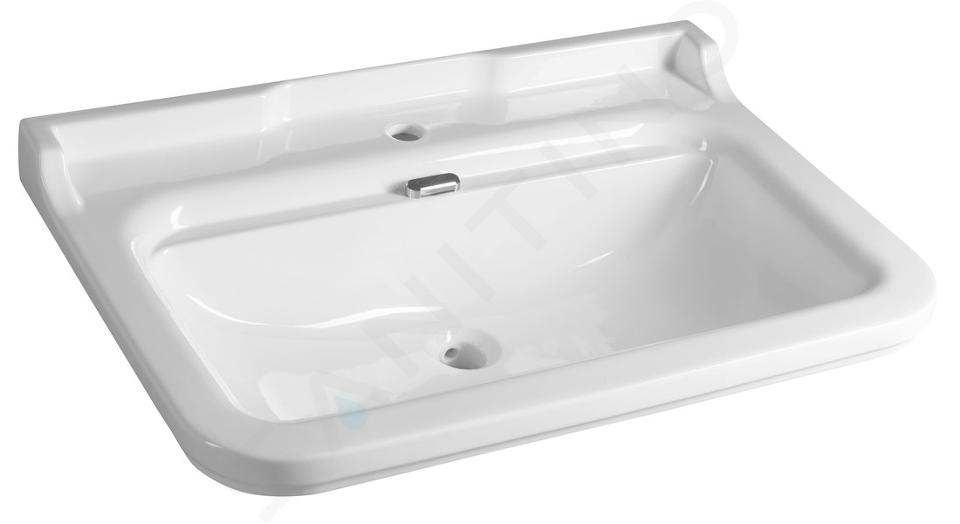 Sapho Kerasan Waldorf - Lavabo céramique 800x550 mm, blanc 4141K1