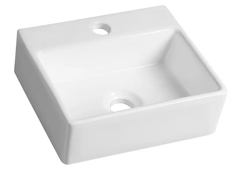 Sapho Small - Умивалник GIULIA, 34х29 см, с 1 отвор за смесител, бял BH7002