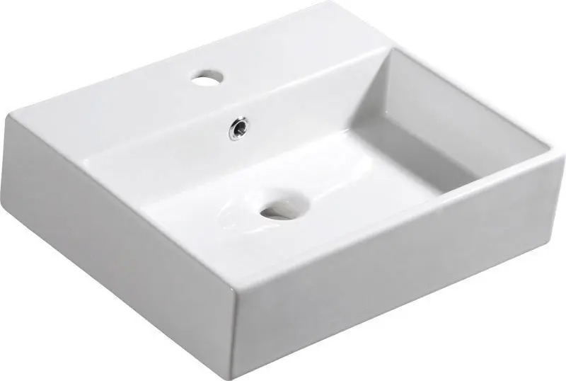 Sapho Isvea Purity - Lavabo céramique 50x42 cm, blanc 10PL50050