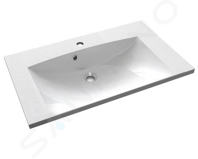 Sapho Maria - Meuble-lavabo 755x460 mm, blanc MA075