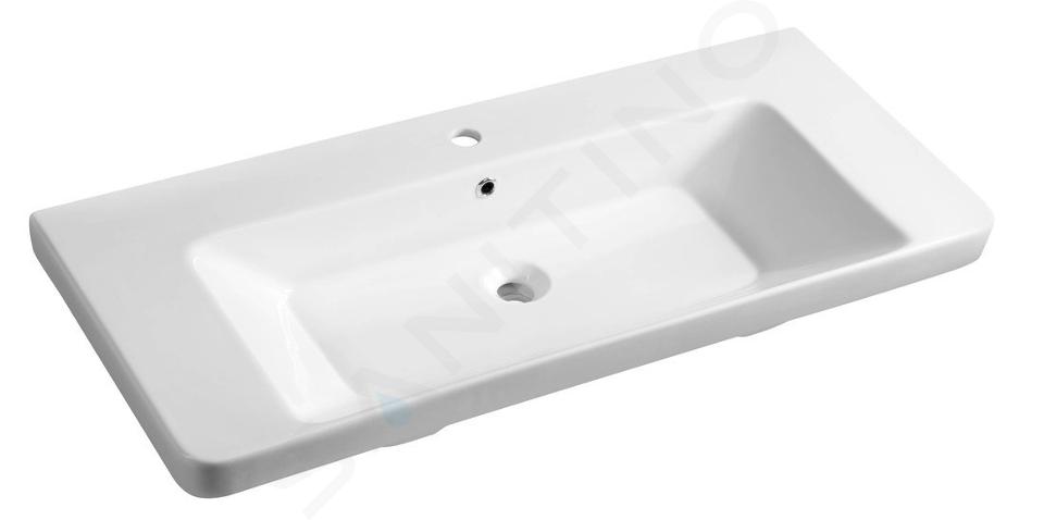 Sapho Thalie - Lavabo para mueble 105x46 cm, blanco TH11105