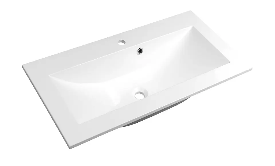 Sapho Yukon - Einbauwaschtisch 70x45 cm, weiß YU070