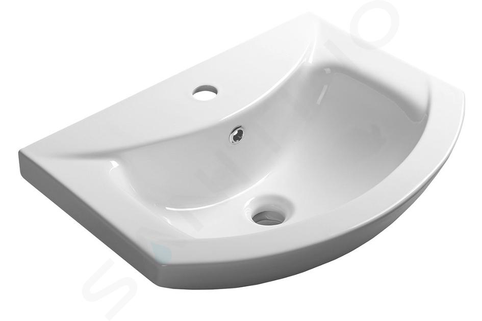 Sapho Zero - Lavabo per mobili 550x435 mm, bianco 6055