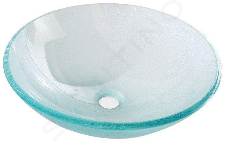 Sapho Beauty - Waskom, diameter 420 mm, zonder overloop, helder glas 2501-04