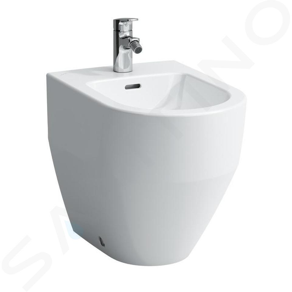 Laufen Pro - Stojící bidet, 530x360 mm, zadní přívod, s 1 otvorem pro baterii, bílá H8329520003021