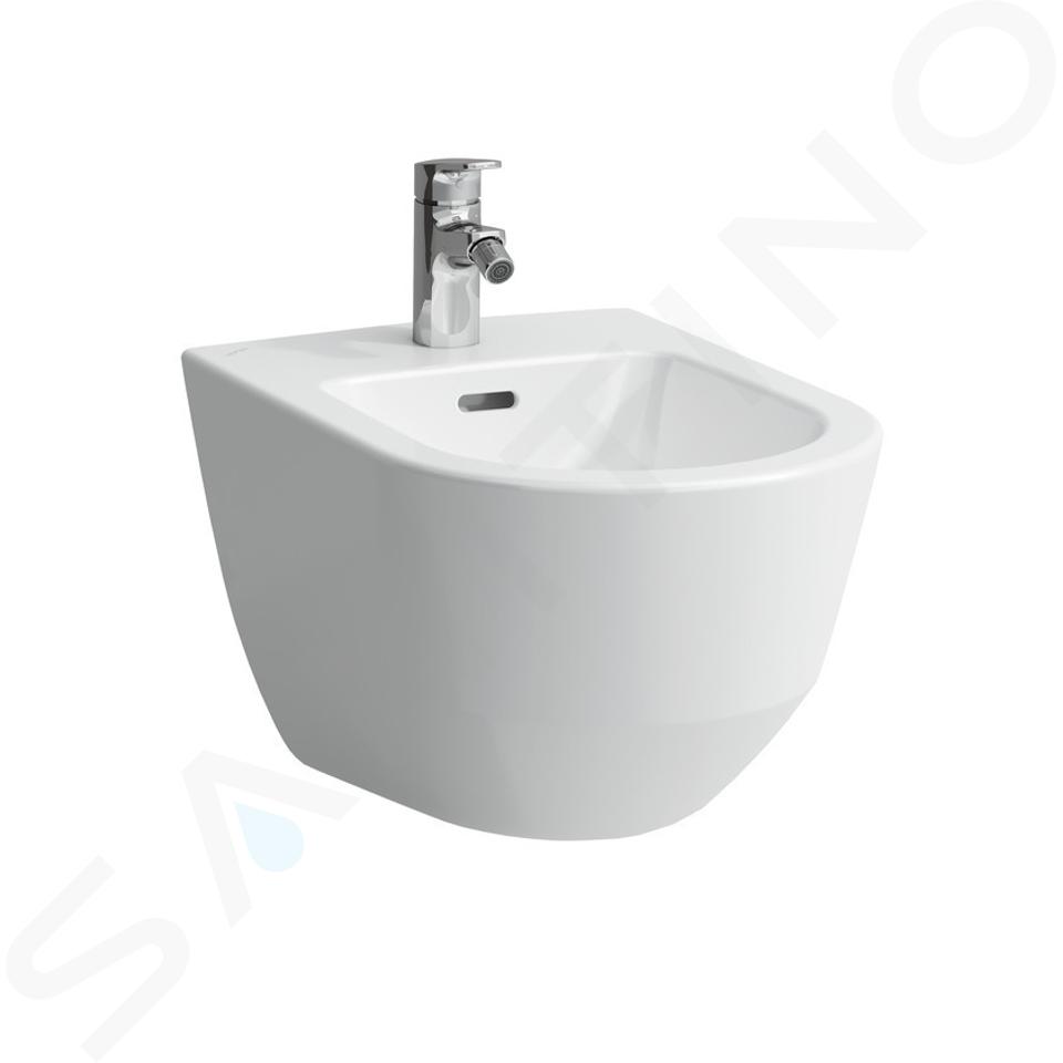 Laufen Pro - Závěsný bidet, 530x360 mm, 1 otvor pro baterii, bílá H8309520003021