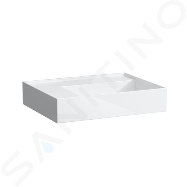 Laufen Kartell - Lavabo 600x460 mm, SaphirKeramik, avec LCC, blanc H8103354001121