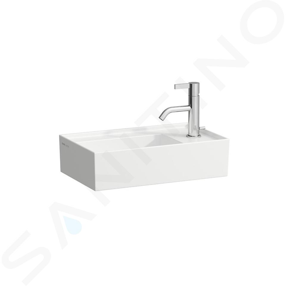 Laufen Kartell - Lave-mains 65x48 cm, avec 1 trou pour robinetterie, blanc H8153340001111