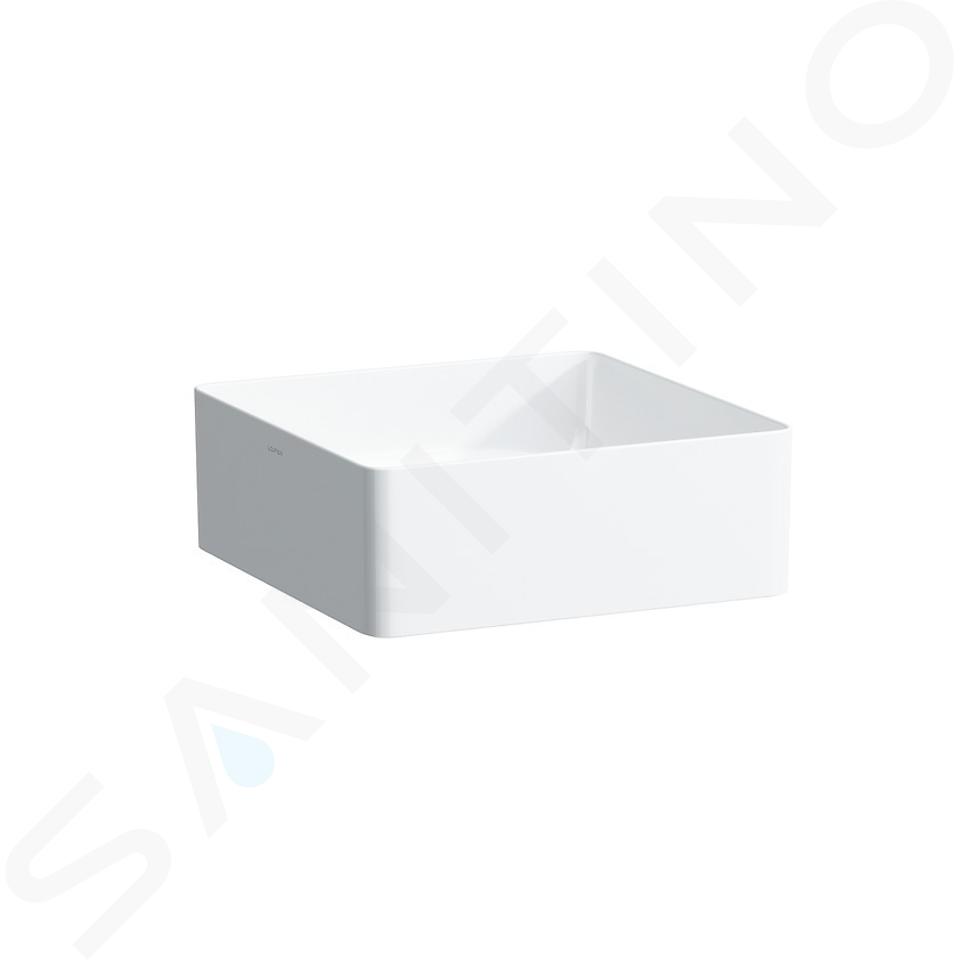 Laufen Living - Lavabo 360x360 mm, senza sfioratore, bianco H8114330001121