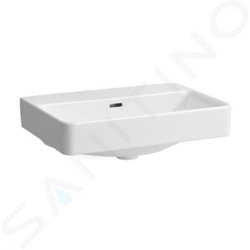 Laufen Pro S - Lavabo Compact, 550x380 mm, sans trou pour robinetterie, blanc H8189580001091