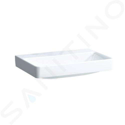 Laufen Pro S - Lavabo, 70x47 cm, senza foro per miscelatore, senza sfioratore, con LCC, bianco H8109674001421