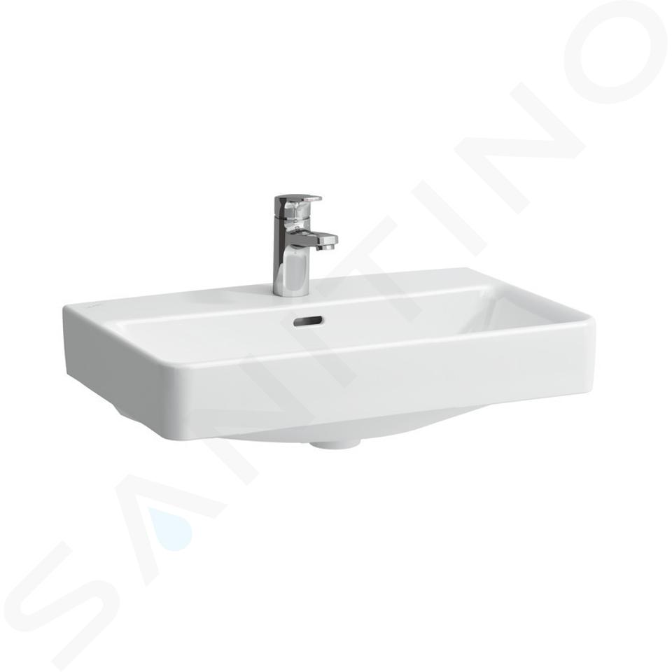 Laufen Pro S - Waschtisch Compact, 600x380 mm, 1 Hahnloch, weiß H8179590001041