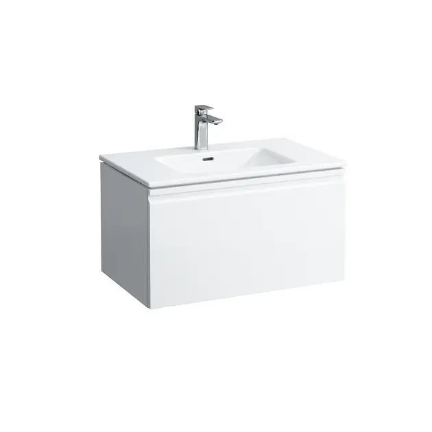 Levně Laufen Pro S - Skříňka s umyvadlem, 80x50 cm, matná bílá H8609644631041