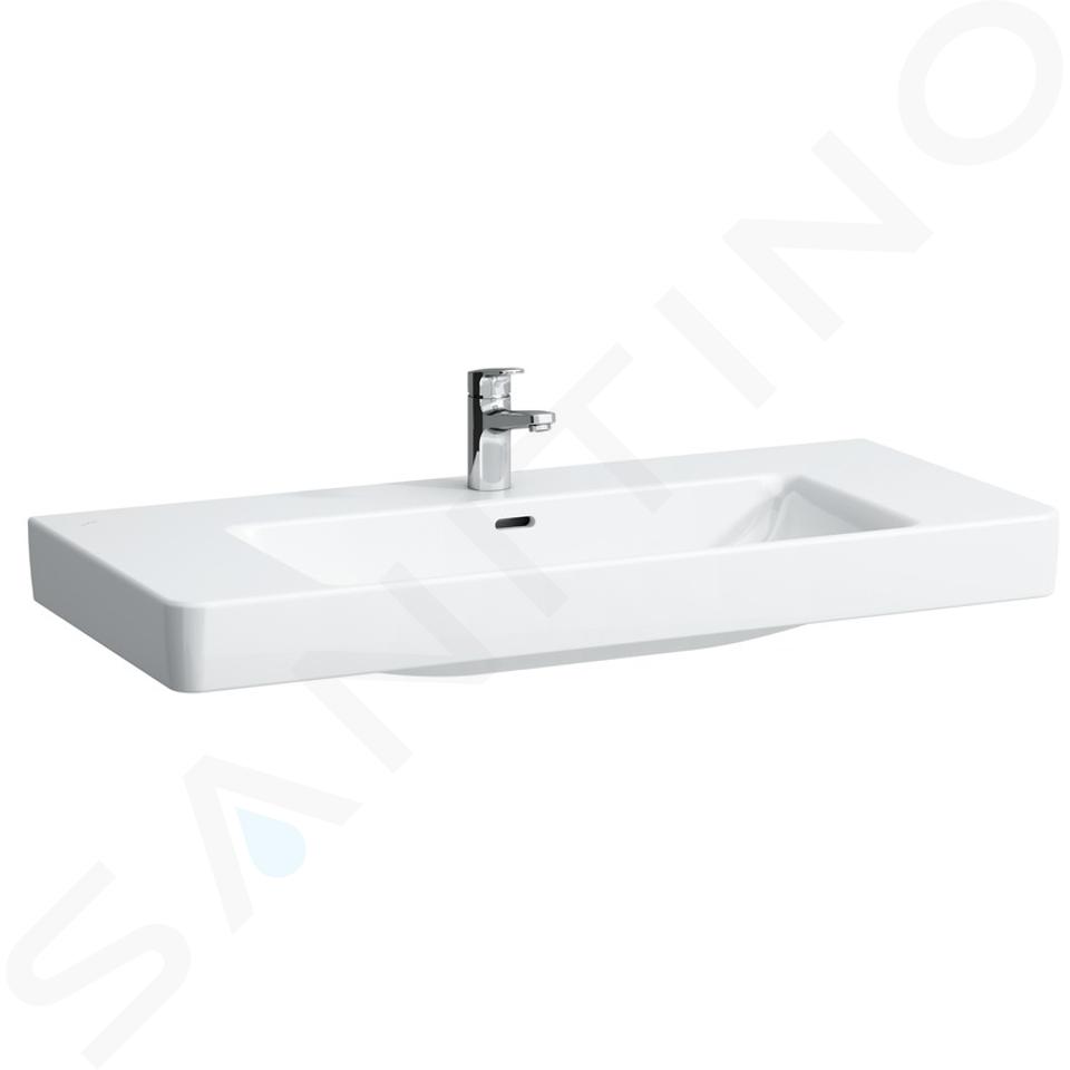 Laufen Pro S - Lavabo, 105x46 cm, 1 foro per rubinetto, bianco H8139660001041