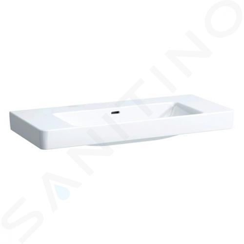 Laufen Pro S - Lavabo 105x46 cm, sans trou pour robinet, avec LCC, blanc H8139664001091