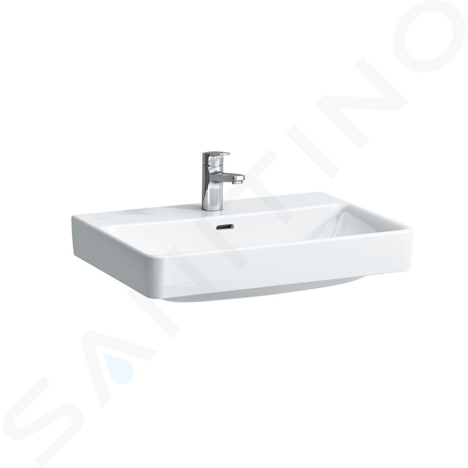 Laufen Pro S - Lavabo, 650x465 mm, 1 trou pour robinetterie, blanc H8169640001041