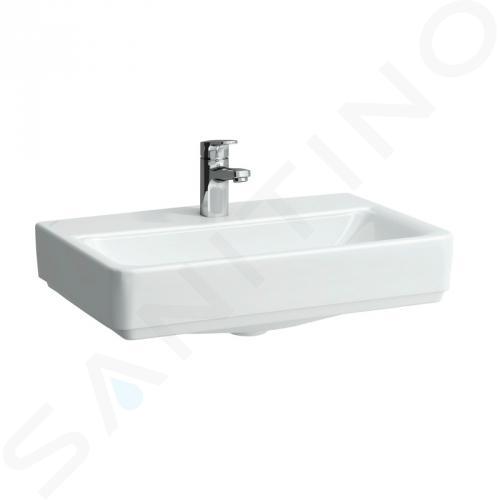 Laufen Pro S - Lavabo Compact, 550x380 mm, 1 trou pour robinetterie, sans trop-plein, blanc H8129520001561