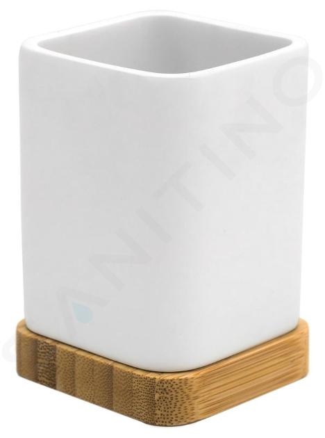 Sapho Ridder Amara - Vaso para cepillos de dientes, blanco 2244101