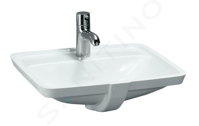 Laufen Pro A - Waschtisch 49x36 cm, 1 Hahnloch, weiß H8119660001041