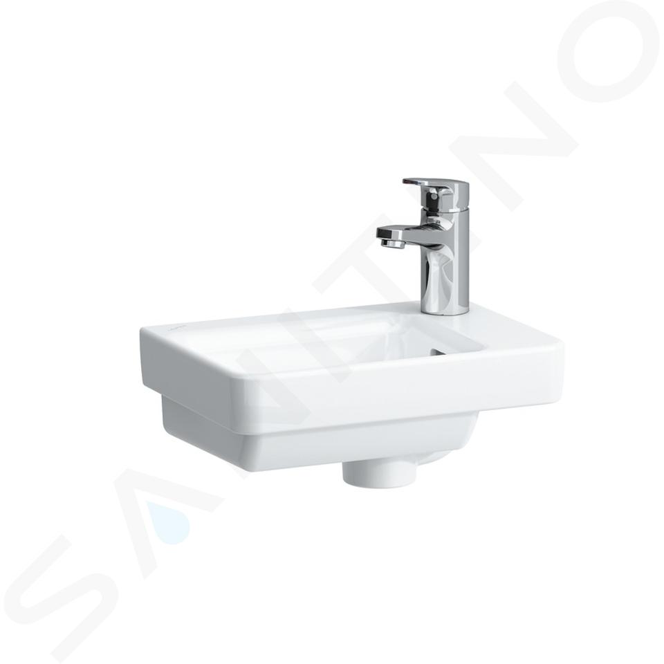 Laufen Pro S - Lavabo, 36x25 cm, 1 foro per rubinetto, con LCC, bianco H8159604001041