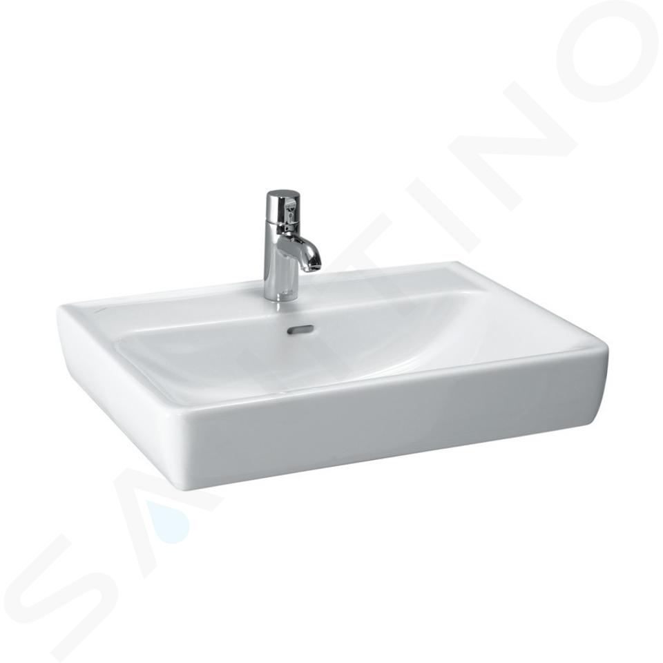 Laufen Pro - Lavabo, 550x480 mm, 1 trou pour robinetterie, blanc H8179510001041