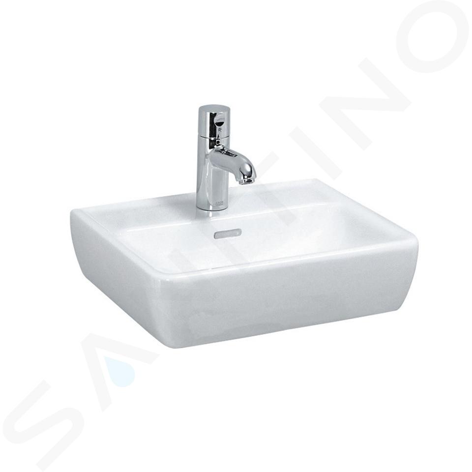 Laufen Pro - Fontein, 450x340 mm, met kraangat, wit H8119510001041