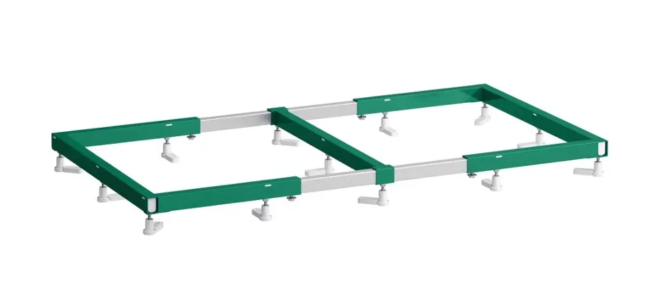 Laufen INEO - Inbouwframe voor Marbond douchebakken 180-220x90 cm H2957070000001