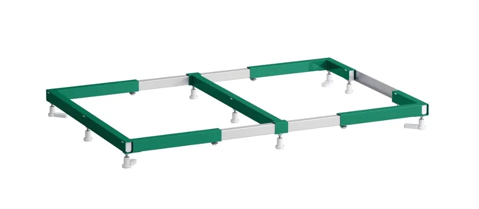 Laufen INEO - Installationsrahmen für Marbond-Duschwannen 60-100x90 cm H2957220000001