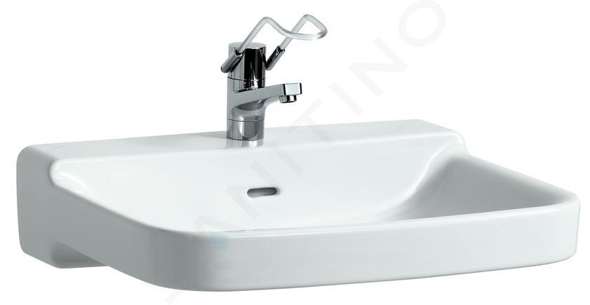 Laufen Pro Liberty - Umývadlo, 650 mm x 550 mm, 1 otvor na batériu, biela H8119530001041