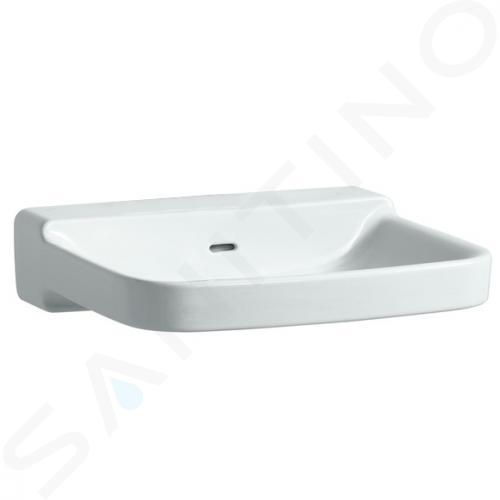 Laufen Pro Liberty - Lavabo, 650x550 mm, sans trou pour robinetterie, blanc H8119530001091