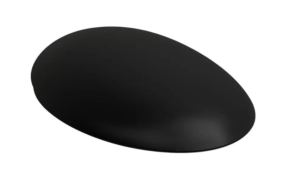 Laufen Il Bagno Alessi - Capac de toaletă, Softclose, negru mat H8929717160001