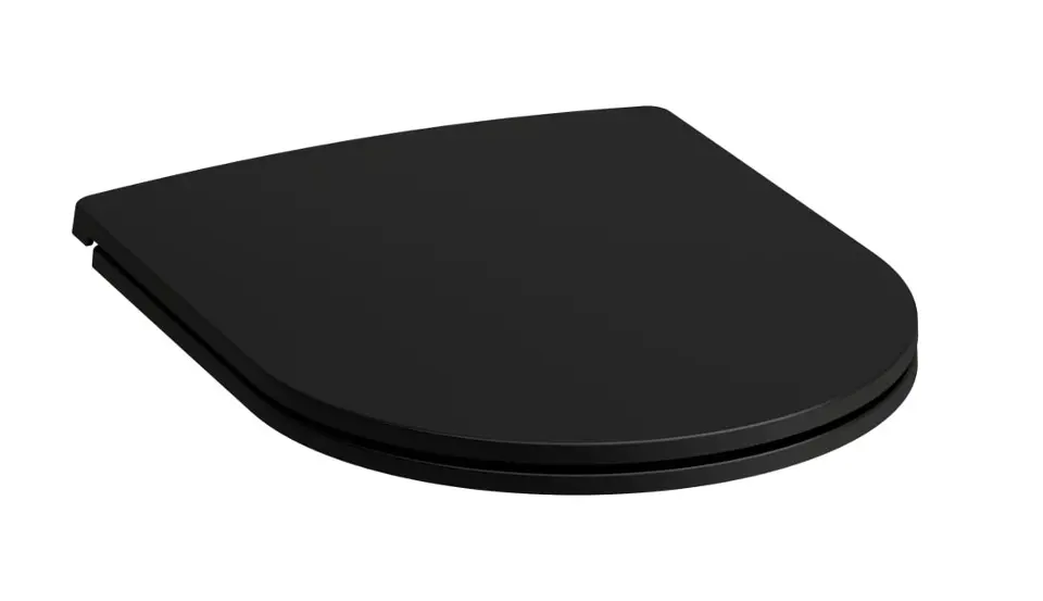 Laufen Pro - Capac de toaletă Slim, SoftClose, negru mat H8989667160001