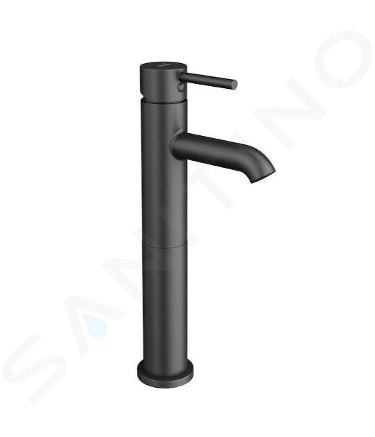 Jika Mio Style - Grifo de lavabo, negro mate H3112F87161201