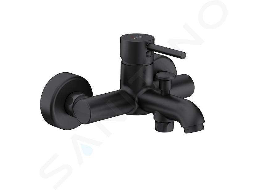 Jika Mio Style - Miscelatore per vasca da bagno, nero opaco H3212F77164001