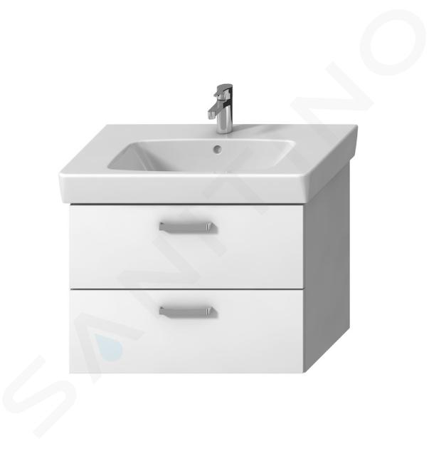 Jika Lyra plus - Meuble pour lavabo 74x55x42 cm, blanc H40J3864023001