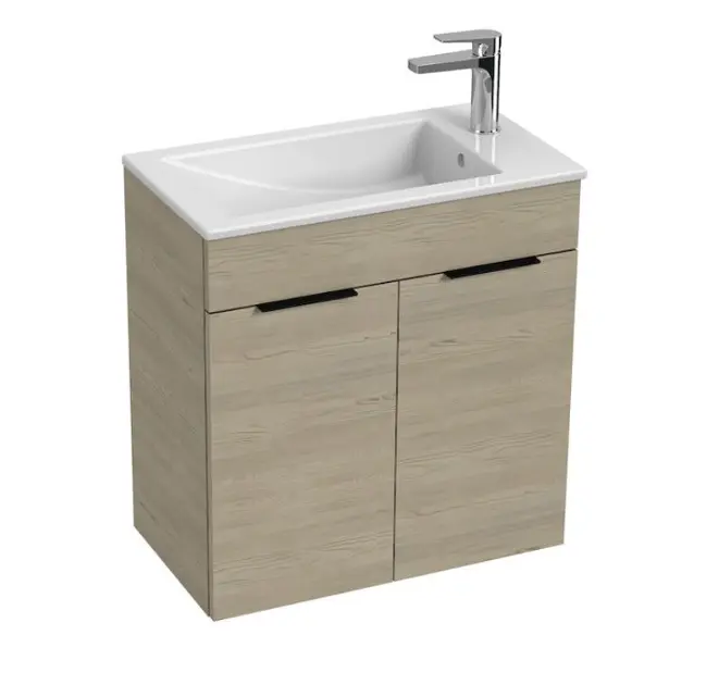 Jika Cube - Skrinka s umývadlom 61x34x61 cm, jaseň H4536311765141