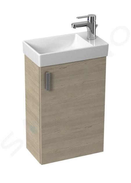 Jika Petit - Armario con lavabo 41x66x23 cm, fresno H45J5111755141