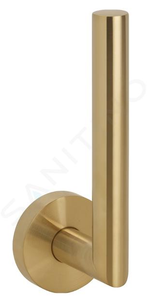 Sapho X-Round - Reserve toiletrolhouder, goud XR701GB