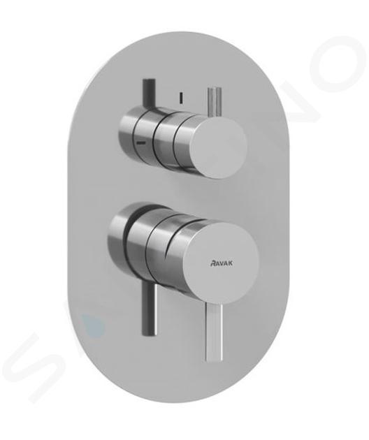 Ravak Espirit - Unterputzarmatur, für 2 Verbraucher, Chrom X070208