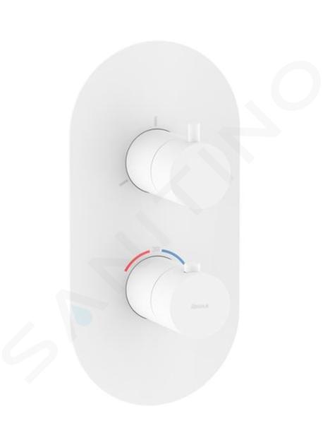 Ravak Espirit - Thermostatische inbouwkraan, voor 3 functies, mat wit X070252