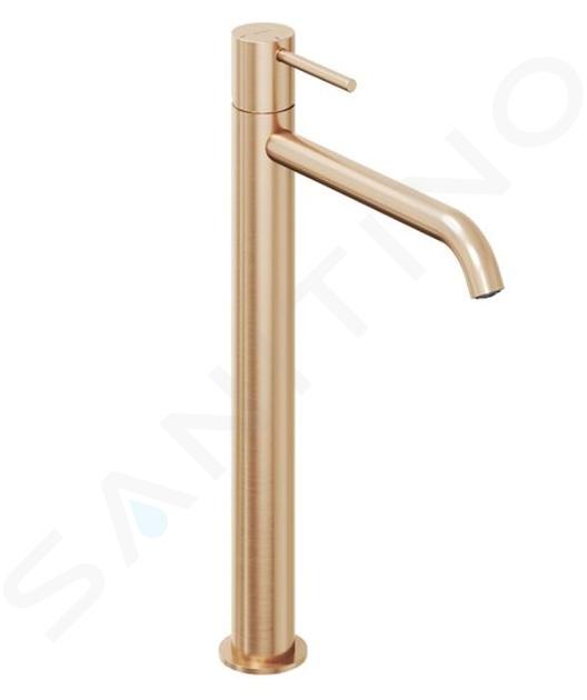 Ravak Espirit - Miscelatore per lavabo, oro rosa spazzolato X070348